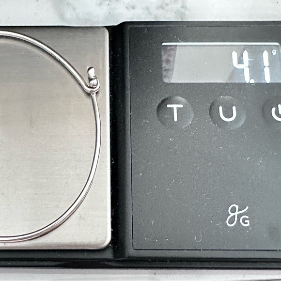 James Avery Sterling Silver Hook-On Bracelet Bangle Charm Hook and eye 4077 - Picture 9 of 10